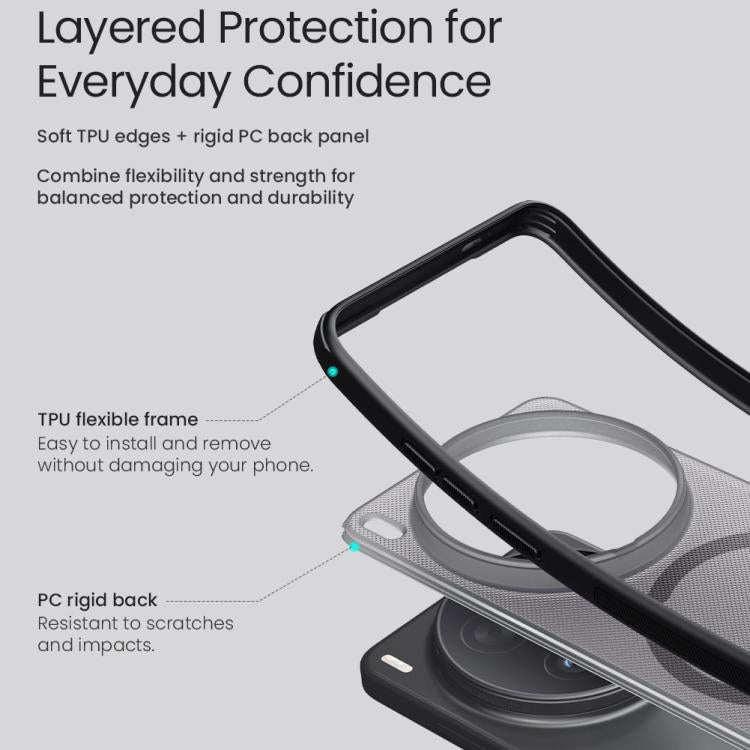 NILLKIN Frosted Shield Pro Magnetic Magsafe Phone Case, For vivo X300 Ultra