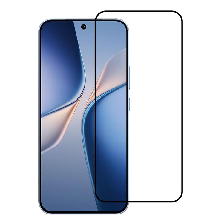 High Aluminum Full Screen Silk Printing Tempered Glass Film, Support Fingerprint Unlocking, For vivo S60 5G, For vivo S60 Vitality 5G, For vivo Y600 Turbo 5G, For vivo X300 FE 5G Russia, For vivo iQOO 15T 5G, For vivo Y600 Pro 5G, For vivo T5 Pro 5G