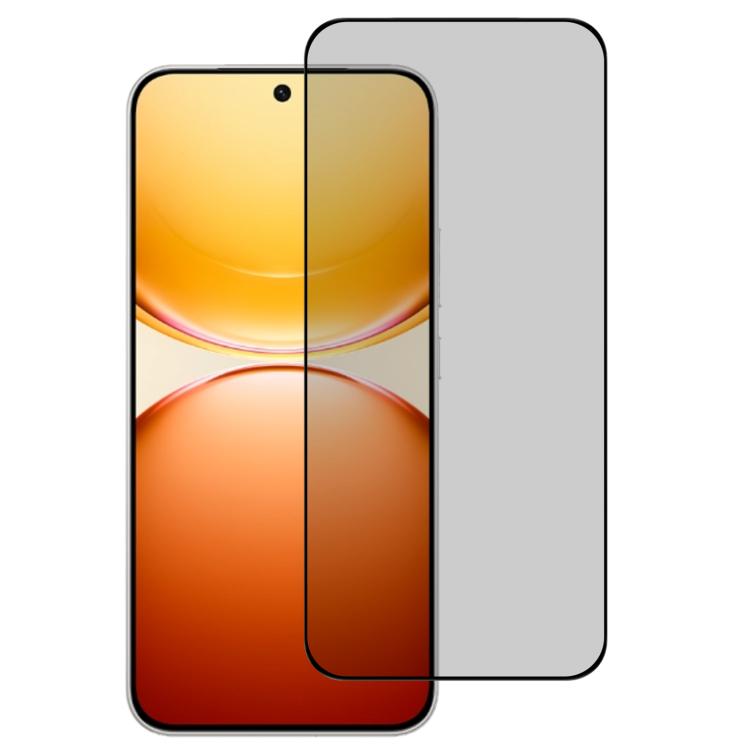 Full Cover Anti-peeping Tempered Glass Film, Support Fingerprint Unlocking, For vivo S60 5G, For vivo S60 Vitality 5G, For vivo Y600 Turbo 5G, For vivo X300 FE 5G Russia, For vivo iQOO 15T 5G, For vivo X300s, For vivo V70