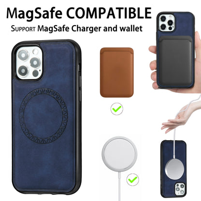 Retro Business Round Embossing Magnetic PU + TPU Protective Case, For iPhone 12 mini, For iPhone 12 / 12 Pro, For iPhone 12 Pro Max Apple Accessories engret3957 More iPhone Cases - APEXEL INDIA - Mobile Lens - Mobile Camera Lens - Cellphone Accessories - Phone Lens - Smartphone Lens