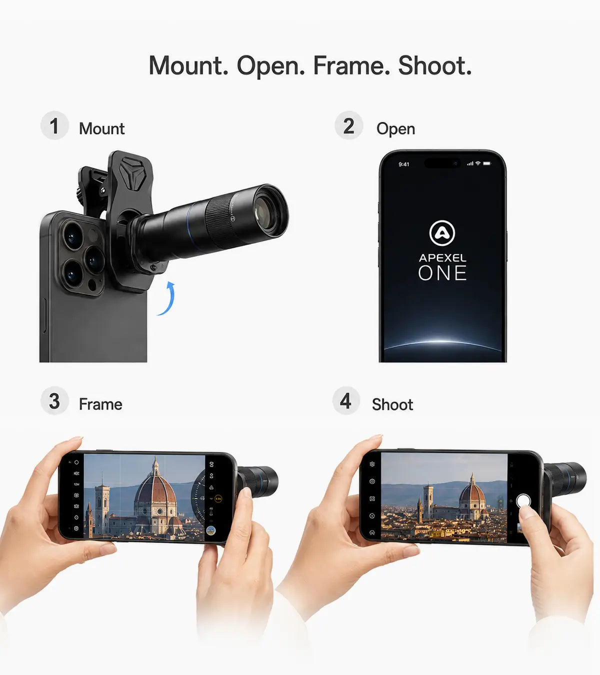 [New] Apexel TeleReach 288mm 6x Telephoto Lens for Mobile Phone [2026]