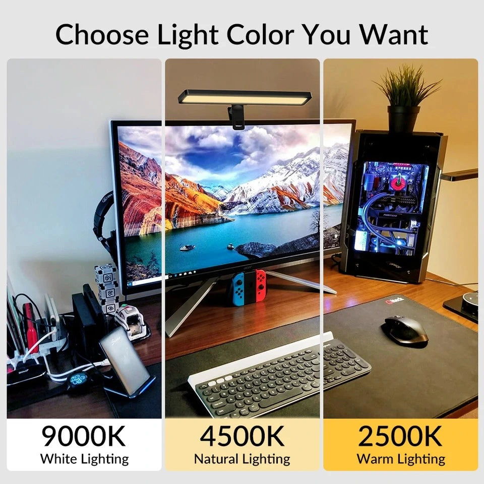 [புதிய] Apexel Bar Led Webcam Fill Light Rechargeable for Streaming 