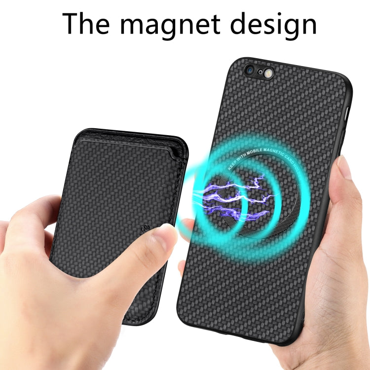 Carbon Fiber Leather Card Magsafe Magnetic Phone Case, For iPhone 6 Plus / 6S Plus, For iPhone 13, For iPhone 7 Plus / 8 Plus, For iPhone 11 Apple Accessories engcar4223 More iPhone Cases - APEXEL INDIA - Mobile Lens - Mobile Camera Lens - Cellphone Accessories - Phone Lens - Smartphone Lens