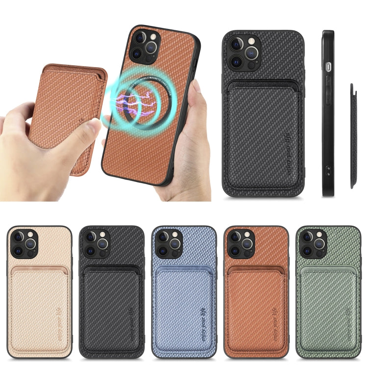 Carbon Fiber Leather Card Magsafe Magnetic Phone Case, For iPhone 12 Pro, For iPhone 12, For iPhone 13 Pro, For iPhone 6 / 6s Apple Accessories engcar4223 More iPhone Cases - APEXEL INDIA - Mobile Lens - Mobile Camera Lens - Cellphone Accessories - Phone Lens - Smartphone Lens