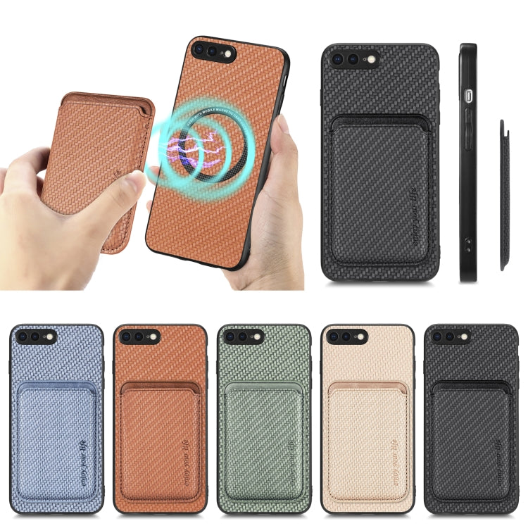 Carbon Fiber Leather Card Magsafe Magnetic Phone Case, For iPhone SE 2022 / 2020 / 7 / 8, For iPhone X / XS, For iPhone XR, For iPhone XS Max Apple Accessories engcar4224 More iPhone Cases - APEXEL INDIA - Mobile Lens - Mobile Camera Lens - Cellphone Accessories - Phone Lens - Smartphone Lens