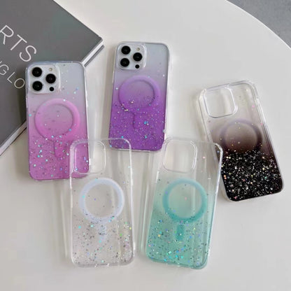 Glitter MagSafe Hybrid Clear TPU Phone Case, For iPhone 11 Pro Apple Accessories enggli4274 More iPhone Cases - APEXEL INDIA - Mobile Lens - Mobile Camera Lens - Cellphone Accessories - Phone Lens - Smartphone Lens