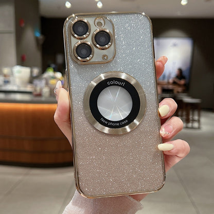 Gradient Glitter Electroplating MagSafe TPU Phone Case Apple Accessories enggra5940 More iPhone Cases - APEXEL INDIA - Mobile Lens - Mobile Camera Lens - Cellphone Accessories - Phone Lens - Smartphone Lens