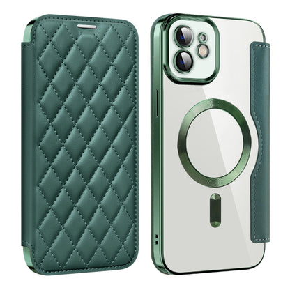 Shield Magsafe RFID Anti-theft Rhombus Leather Phone Case, For iPhone 11 Apple Accessories engshi5677 More iPhone Cases - APEXEL INDIA - Mobile Lens - Mobile Camera Lens - Cellphone Accessories - Phone Lens - Smartphone Lens
