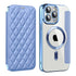 Shield Magsafe RFID Anti-theft Rhombus Leather Phone Case, For iPhone 11 Pro Max, For iPhone 11 Apple Accessories engshi5661 More iPhone Cases - APEXEL INDIA - Mobile Lens - Mobile Camera Lens - Cellphone Accessories - Phone Lens - Smartphone Lens