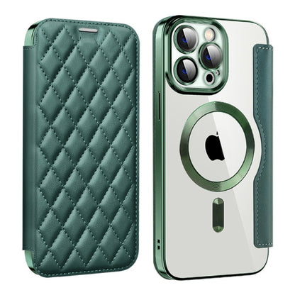Shield Magsafe RFID Anti-theft Rhombus Leather Phone Case, For iPhone 16, For iPhone 16e, For iPhone 15 Pro Max Apple Accessories engshi4312 iPhone 16 - APEXEL INDIA - Mobile Lens - Mobile Camera Lens - Cellphone Accessories - Phone Lens - Smartphone Lens