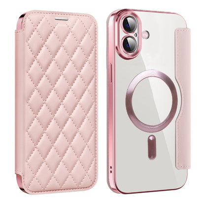 Shield Magsafe RFID Anti-theft Rhombus Leather Phone Case, For iPhone 16, For iPhone 16e, For iPhone 15 Pro Max Apple Accessories engshi4312 iPhone 16 - APEXEL INDIA - Mobile Lens - Mobile Camera Lens - Cellphone Accessories - Phone Lens - Smartphone Lens