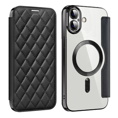 Shield Magsafe RFID Anti-theft Rhombus Leather Phone Case, For iPhone 16, For iPhone 16e, For iPhone 15 Pro Max Apple Accessories engshi4312 iPhone 16 - APEXEL INDIA - Mobile Lens - Mobile Camera Lens - Cellphone Accessories - Phone Lens - Smartphone Lens