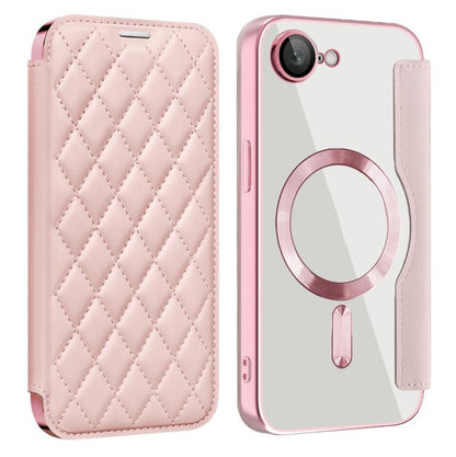 Shield Magsafe RFID Anti-theft Rhombus Leather Phone Case, For iPhone 16, For iPhone 16e, For iPhone 15 Pro Max Apple Accessories engshi4312 iPhone 16 - APEXEL INDIA - Mobile Lens - Mobile Camera Lens - Cellphone Accessories - Phone Lens - Smartphone Lens