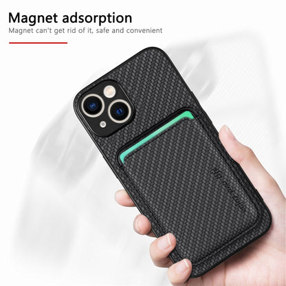 Carbon Fiber Leather Card Magsafe Phone Case, For iPhone 15 Apple Accessories engcar4356 iPhone 15 - APEXEL INDIA - Mobile Lens - Mobile Camera Lens - Cellphone Accessories - Phone Lens - Smartphone Lens