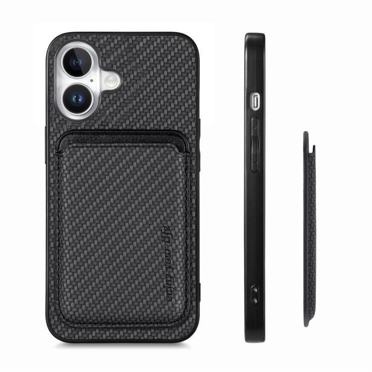 Carbon Fiber Leather Card Magsafe Phone Case, For iPhone 16, For iPhone 15 Pro Max, For iPhone 15 Pro, For iPhone 15 Plus Apple Accessories engcar4376 iPhone 16 - APEXEL INDIA - Mobile Lens - Mobile Camera Lens - Cellphone Accessories - Phone Lens - Smartphone Lens