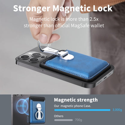Magsafe Folding Ring Phone Card Bag Case for iPhone 15 / iPhone 14 / iPhone 13 Apple Accessories engmag4360 Gadgets - APEXEL INDIA - Mobile Lens - Mobile Camera Lens - Cellphone Accessories - Phone Lens - Smartphone Lens
