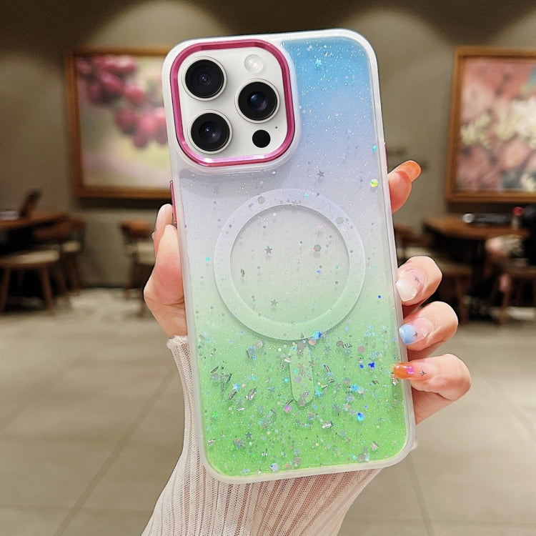 Multicolor Gradient Glitter Sequin MagSafe TPU Phone Case, For iPhone 15 Pro Max, For iPhone 15 Pro Apple Accessories engmul4396 iPhone 15 Pro Max - APEXEL INDIA - Mobile Lens - Mobile Camera Lens - Cellphone Accessories - Phone Lens - Smartphone Lens