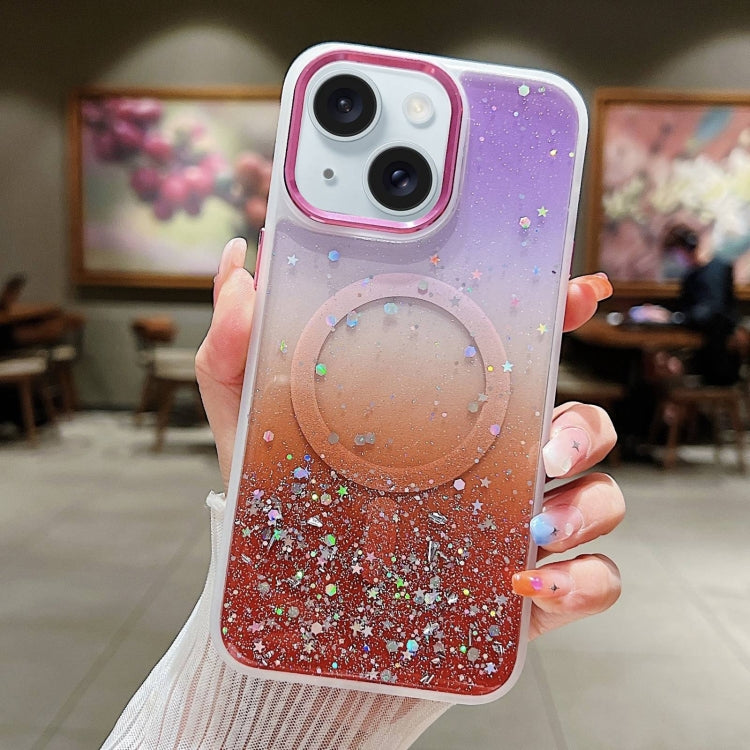 Multicolor Gradient Glitter Sequin MagSafe TPU Phone Case, For iPhone 15 Plus, For iPhone 15 Apple Accessories engmul4397 iPhone 15 Plus - APEXEL INDIA - Mobile Lens - Mobile Camera Lens - Cellphone Accessories - Phone Lens - Smartphone Lens