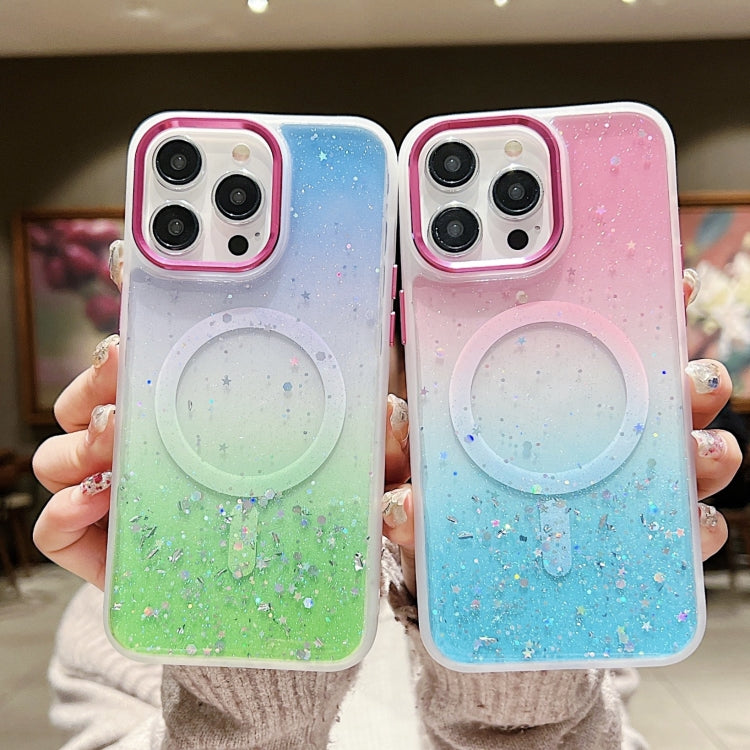 Multicolor Gradient Glitter Sequin MagSafe TPU Phone Case, For iPhone 15 Pro Max, For iPhone 15 Pro Apple Accessories engmul4396 iPhone 15 Pro Max - APEXEL INDIA - Mobile Lens - Mobile Camera Lens - Cellphone Accessories - Phone Lens - Smartphone Lens