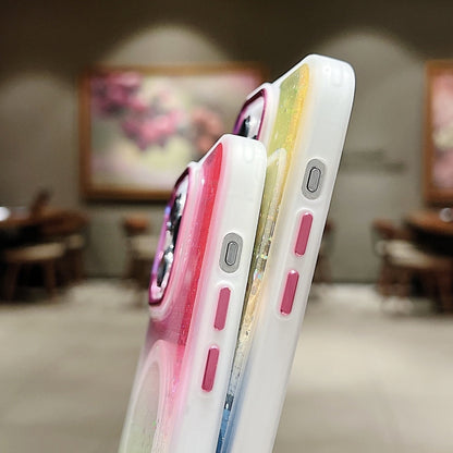 Multicolor Gradient Glitter Sequin MagSafe TPU Phone Case, For iPhone 15 Pro Max, For iPhone 15 Pro Apple Accessories engmul4396 iPhone 15 Pro Max - APEXEL INDIA - Mobile Lens - Mobile Camera Lens - Cellphone Accessories - Phone Lens - Smartphone Lens