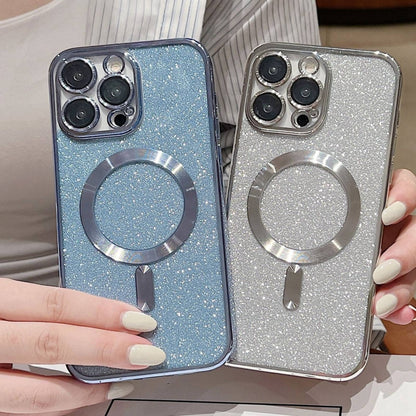 Glitter Electroplating MagSafe TPU Phone Case, For iPhone 13 Pro Max, For iPhone 13 Pro, For iPhone 13 Apple Accessories enggli4402 More iPhone Cases - APEXEL INDIA - Mobile Lens - Mobile Camera Lens - Cellphone Accessories - Phone Lens - Smartphone Lens