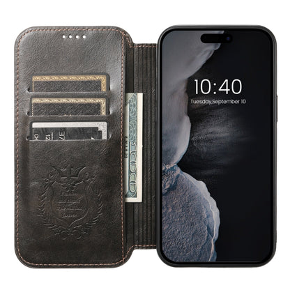 Suteni J05 Leather Magnetic MagSafe Phone Case, For iPhone 15 Plus, For iPhone 15 Apple Accessories engsut4445 iPhone 15 Plus - Suteni - Mobile Lens - Mobile Camera Lens - Cellphone Accessories - Phone Lens - Smartphone Lens