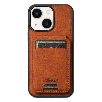 Suteni H17 Litchi Texture Leather MagSafe Detachable Wallet Phone Case, For iPhone 14 Pro Max, For iPhone 13 Pro Max, For iPhone 13 Pro, For iPhone 13, For iPhone 12, For iPhone 12 Pro Max Apple Accessories engsut4463 iPhone 14 Pro Max - Suteni - Mobile Lens - Mobile Camera Lens - Cellphone Accessories - Phone Lens - Smartphone Lens