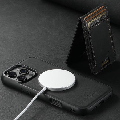 Suteni H17 Litchi Texture Leather MagSafe Detachable Wallet Phone Case, For iPhone 16e, For iPhone 16 Pro Max, For iPhone 16 Pro, For iPhone 16 Plus, For iPhone 16, For iPhone 15 Pro Max Apple Accessories engsut4460 iPhone 16e - Suteni - Mobile Lens - Mobile Camera Lens - Cellphone Accessories - Phone Lens - Smartphone Lens