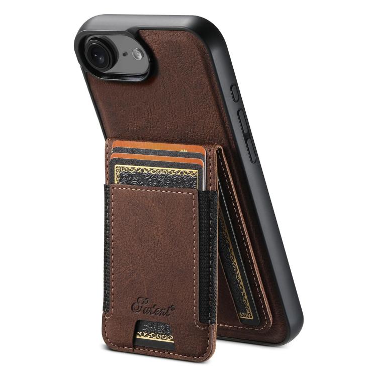 Suteni H17 Litchi Texture Leather MagSafe Detachable Wallet Phone Case, For iPhone 16e, For iPhone 16 Pro Max, For iPhone 16 Pro, For iPhone 16 Plus, For iPhone 16, For iPhone 15 Pro Max Apple Accessories engsut4460 iPhone 16e - Suteni - Mobile Lens - Mobile Camera Lens - Cellphone Accessories - Phone Lens - Smartphone Lens