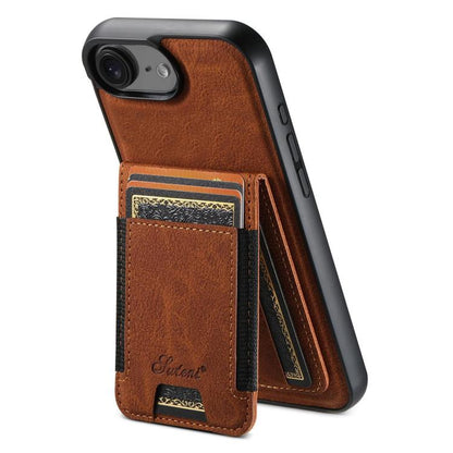 Suteni H17 Litchi Texture Leather MagSafe Detachable Wallet Phone Case, For iPhone 16e, For iPhone 16 Pro Max, For iPhone 16 Pro, For iPhone 16 Plus, For iPhone 16, For iPhone 15 Pro Max Apple Accessories engsut4460 iPhone 16e - Suteni - Mobile Lens - Mobile Camera Lens - Cellphone Accessories - Phone Lens - Smartphone Lens