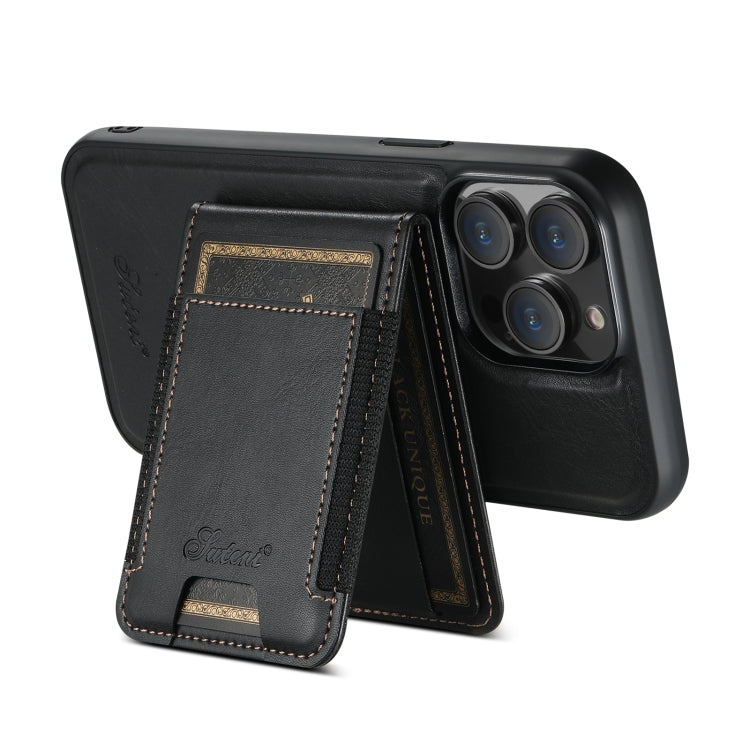 Suteni H17 Oil Eax Leather MagSafe Detachable Wallet Phone Case, For iPhone 14 Pro Max, For iPhone 13 Pro Max, For iPhone 13 Pro, For iPhone 13 Apple Accessories engsut4442 iPhone 14 Pro Max - Suteni - Mobile Lens - Mobile Camera Lens - Cellphone Accessories - Phone Lens - Smartphone Lens