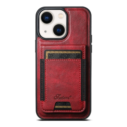 Suteni H17 Oil Eax Leather MagSafe Detachable Wallet Phone Case, For iPhone 14 Pro Max, For iPhone 13 Pro Max, For iPhone 13 Pro, For iPhone 13 Apple Accessories engsut4442 iPhone 14 Pro Max - Suteni - Mobile Lens - Mobile Camera Lens - Cellphone Accessories - Phone Lens - Smartphone Lens
