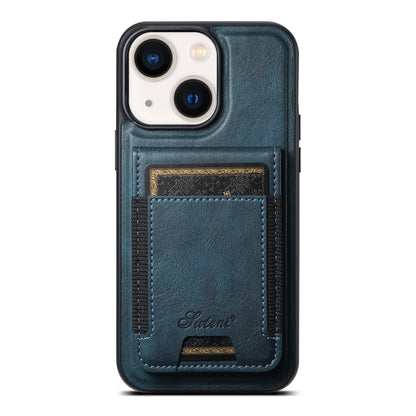 Suteni H17 Oil Eax Leather MagSafe Detachable Wallet Phone Case, For iPhone 14 Pro Max, For iPhone 13 Pro Max, For iPhone 13 Pro, For iPhone 13 Apple Accessories engsut4442 iPhone 14 Pro Max - Suteni - Mobile Lens - Mobile Camera Lens - Cellphone Accessories - Phone Lens - Smartphone Lens