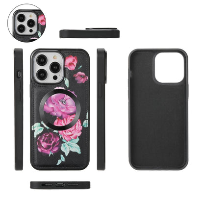 Flower Multi-functional Crossbody Zipper Wallet MagSafe Leather Phone Case, For iPhone 14 Plus, For iPhone 14, For iPhone 14 Pro, For iPhone 14 Pro Max Apple Accessories engflo4468 iPhone 14 Plus - APEXEL INDIA - Mobile Lens - Mobile Camera Lens - Cellphone Accessories - Phone Lens - Smartphone Lens