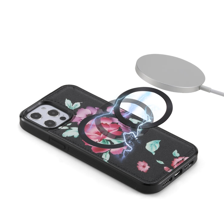 Flower Multi-functional Crossbody Zipper Wallet MagSafe Leather Phone Case, For iPhone 12 Pro Max, For iPhone 12 Pro Apple Accessories engflo4490 More iPhone Cases - APEXEL INDIA - Mobile Lens - Mobile Camera Lens - Cellphone Accessories - Phone Lens - Smartphone Lens