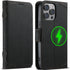 SUTENI J07 Multifunctional Horizontal Flip Magsafe Leather Phone Case, For iPhone 12 / 12 Pro Apple Accessories engsut4481 More iPhone Cases - Suteni - Mobile Lens - Mobile Camera Lens - Cellphone Accessories - Phone Lens - Smartphone Lens