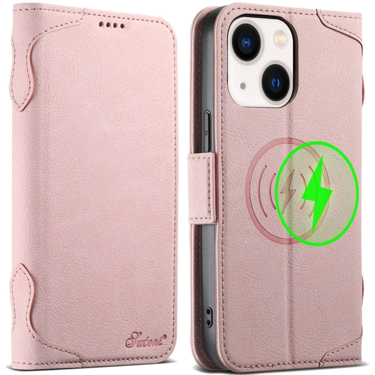 SUTENI J07 Multifunctional Horizontal Flip Magsafe Leather Phone Case, For iPhone 13 Pro Max, For iPhone 13 Pro, For iPhone 13, For iPhone 12 Pro Max Apple Accessories engsut4500 More iPhone Cases - Suteni - Mobile Lens - Mobile Camera Lens - Cellphone Accessories - Phone Lens - Smartphone Lens
