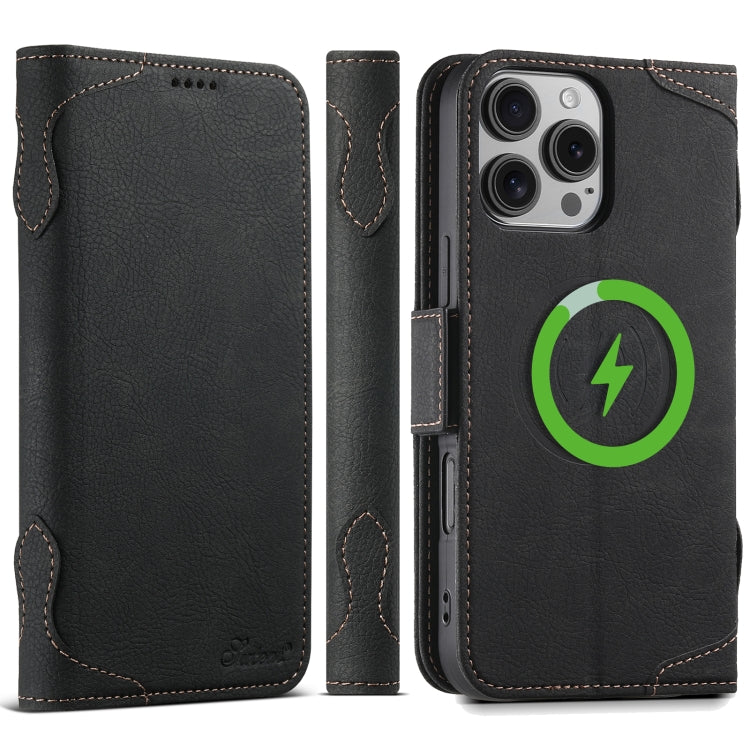 SUTENI J07 Multifunctional Horizontal Flip Magsafe Leather Phone Case, For iPhone 16 Pro Max, For iPhone 16 Pro, For iPhone 16 Plus, For iPhone 16 Apple Accessories engsut4479 iPhone 16 Pro Max - Suteni - Mobile Lens - Mobile Camera Lens - Cellphone Accessories - Phone Lens - Smartphone Lens