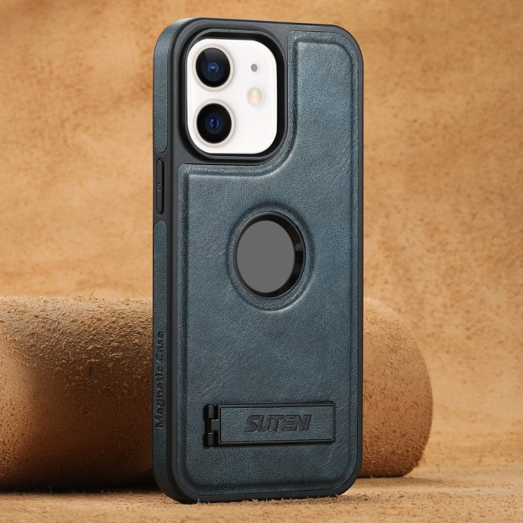 Suteni G2 Magsafe Oil Wax Leather Back Phone Case with Holder, For iPhone 14 Plus, For iPhone 14, For iPhone 14 Pro, For iPhone 14 Pro Max, For iPhone 13 Pro Max, For iPhone 13 Pro, For iPhone 13, For iPhone 12 Apple Accessories engsut4521 iPhone 14 Plus - Suteni - Mobile Lens - Mobile Camera Lens - Cellphone Accessories - Phone Lens - Smartphone Lens