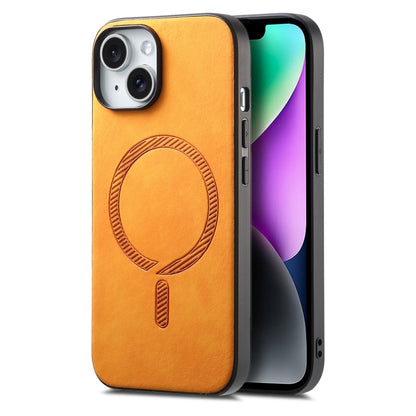 Solid Color Retro Magsafe PU Back Cover Phone Case, For iPhone 14 Plus, For iPhone 14, For iPhone 14 Pro Apple Accessories engsol4526 iPhone 14 Plus - APEXEL INDIA - Mobile Lens - Mobile Camera Lens - Cellphone Accessories - Phone Lens - Smartphone Lens