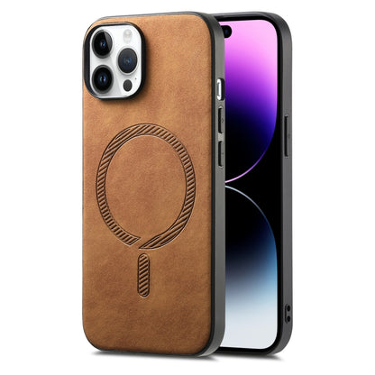 Solid Color Retro Magsafe PU Back Cover Phone Case, For iPhone 14 Plus, For iPhone 14, For iPhone 14 Pro Apple Accessories engsol4526 iPhone 14 Plus - APEXEL INDIA - Mobile Lens - Mobile Camera Lens - Cellphone Accessories - Phone Lens - Smartphone Lens