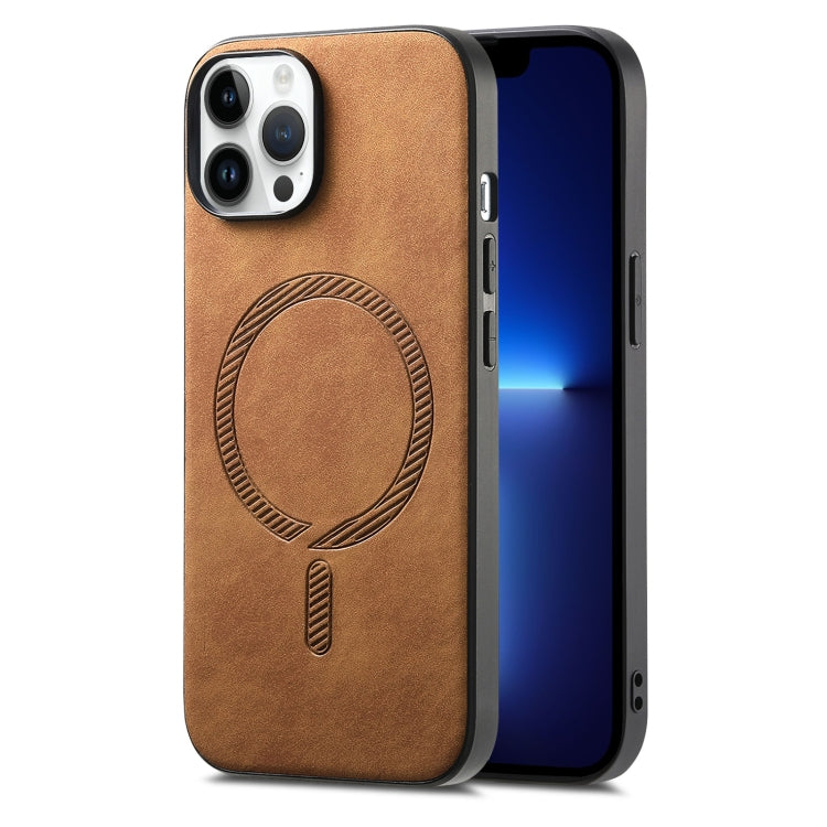 Solid Color Retro Magsafe PU Back Cover Phone Case, For iPhone 14 Pro Max, For iPhone 13 Pro Max, For iPhone 13 Pro Apple Accessories engsol4550 More iPhone Cases - APEXEL INDIA - Mobile Lens - Mobile Camera Lens - Cellphone Accessories - Phone Lens - Smartphone Lens