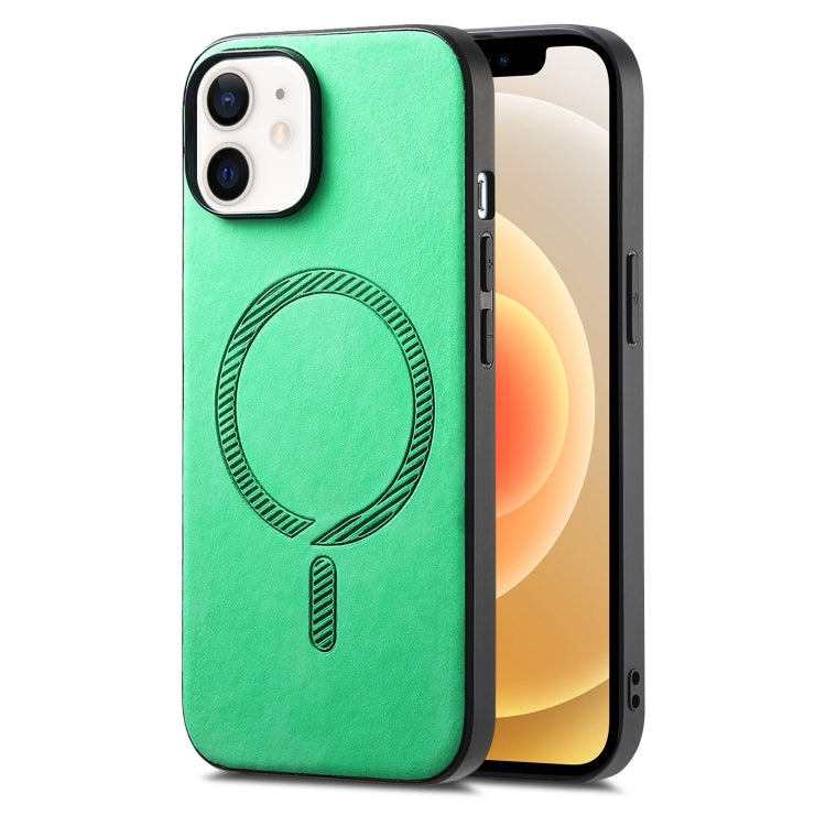 Solid Color Retro Magsafe PU Back Cover Phone Case, For iPhone 13, For iPhone 12, For iPhone 12 Pro Max Apple Accessories engsol4552 More iPhone Cases - APEXEL INDIA - Mobile Lens - Mobile Camera Lens - Cellphone Accessories - Phone Lens - Smartphone Lens