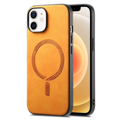 Solid Color Retro Magsafe PU Back Cover Phone Case, For iPhone 13, For iPhone 12, For iPhone 12 Pro Max Apple Accessories engsol4552 More iPhone Cases - APEXEL INDIA - Mobile Lens - Mobile Camera Lens - Cellphone Accessories - Phone Lens - Smartphone Lens