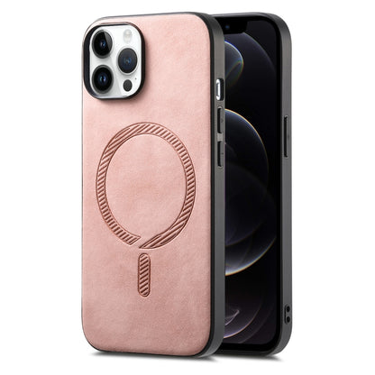 Solid Color Retro Magsafe PU Back Cover Phone Case, For iPhone 13, For iPhone 12, For iPhone 12 Pro Max Apple Accessories engsol4552 More iPhone Cases - APEXEL INDIA - Mobile Lens - Mobile Camera Lens - Cellphone Accessories - Phone Lens - Smartphone Lens
