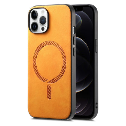 Solid Color Retro Magsafe PU Back Cover Phone Case, For iPhone 13, For iPhone 12, For iPhone 12 Pro Max Apple Accessories engsol4552 More iPhone Cases - APEXEL INDIA - Mobile Lens - Mobile Camera Lens - Cellphone Accessories - Phone Lens - Smartphone Lens