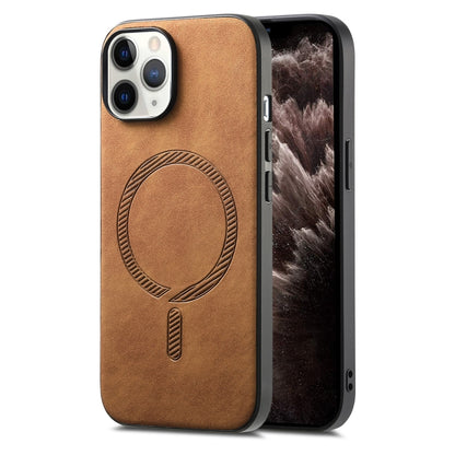 Solid Color Retro Magsafe PU Back Cover Phone Case, For iPhone 11 Pro, For iPhone XS Max, For iPhone 7 / 8 / SE 2022 Apple Accessories engsol4530 More iPhone Cases - APEXEL INDIA - Mobile Lens - Mobile Camera Lens - Cellphone Accessories - Phone Lens - Smartphone Lens