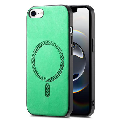 Solid Color Retro Magsafe PU Back Cover Phone Case, For iPhone 16e, For iPhone 16 Pro Max, For iPhone 16 Pro Apple Accessories engsol4524 iPhone 16e - APEXEL INDIA - Mobile Lens - Mobile Camera Lens - Cellphone Accessories - Phone Lens - Smartphone Lens