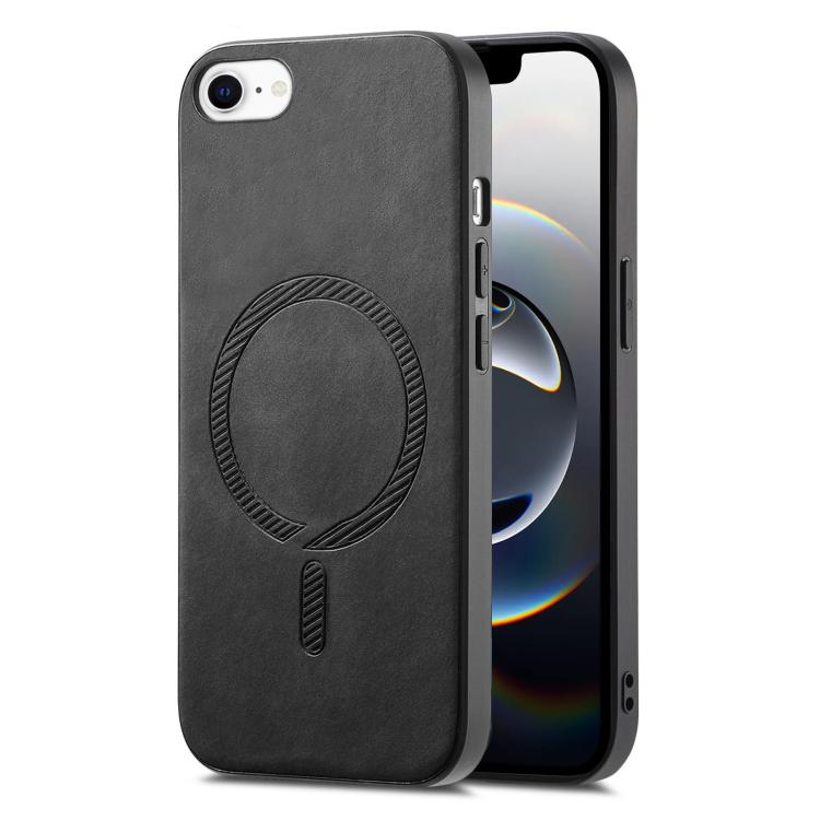 Solid Color Retro Magsafe PU Back Cover Phone Case, For iPhone 16e, For iPhone 16 Pro Max, For iPhone 16 Pro Apple Accessories engsol4524 iPhone 16e - APEXEL INDIA - Mobile Lens - Mobile Camera Lens - Cellphone Accessories - Phone Lens - Smartphone Lens