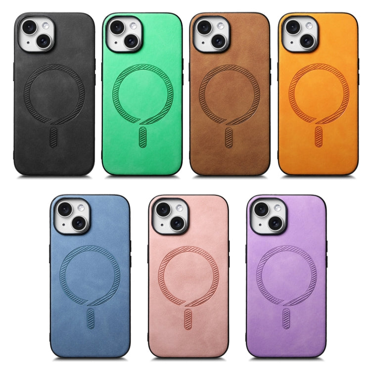Solid Color Retro Magsafe PU Back Cover Phone Case, For iPhone 15 Pro, For iPhone 15 Plus, For iPhone 15 Apple Accessories engsol4525 iPhone 15 Pro - APEXEL INDIA - Mobile Lens - Mobile Camera Lens - Cellphone Accessories - Phone Lens - Smartphone Lens